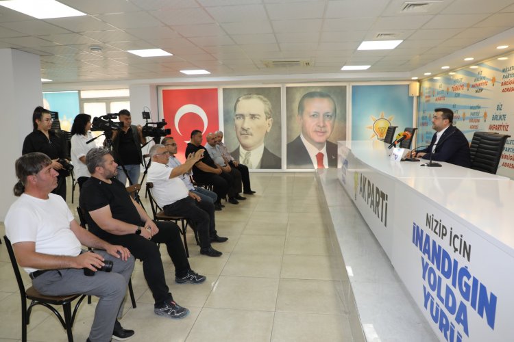Cankesen, basın mensuplarıyla buluştu