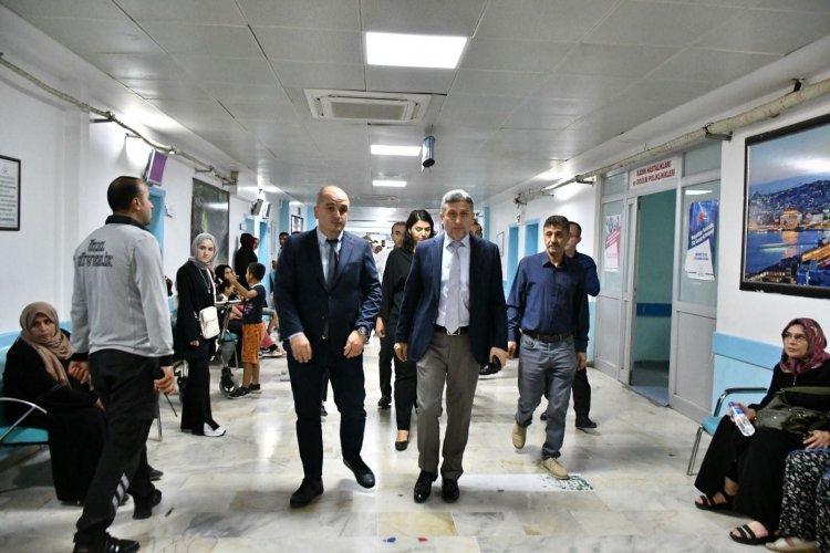 İl Sağlık Müdürü Nizip Devlet Hastanesini ziyaret etti