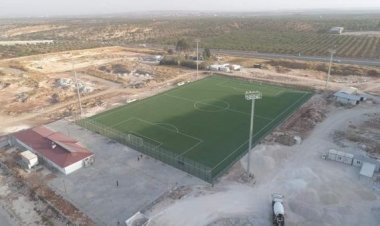Milletvekili Şahin Yeni Yapılan Sahayı İnceledi
