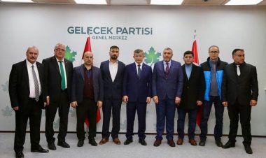 Gelecek Parti Nizip İlçe Başkanı Necdet Şahan Ankara'da