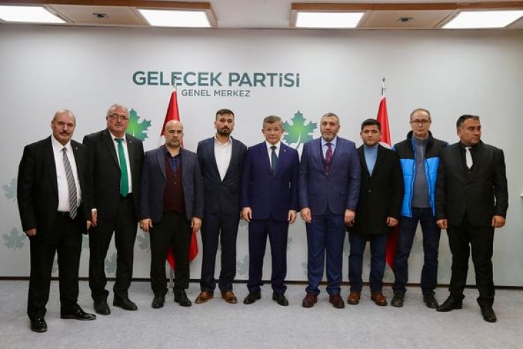 Gelecek Parti Nizip İlçe Başkanı Necdet Şahan Ankara'da