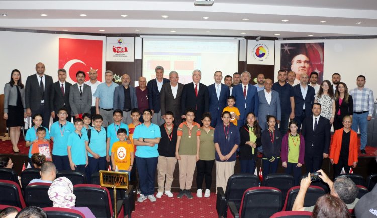 Ortaokullar Arası Bilgi Yarışmalarının Finali NTO Sponsorluğunda Yapıldı