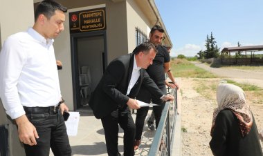 Belediye Başkanı Doğan, sahadaki çalışmaları inceledi