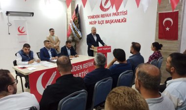 YENİDEN REFAH PARTİSİ İLÇE DİVAN TOPLANTISI YAPILDI