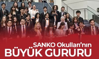 SANKO Okulları’nın büyük gururu