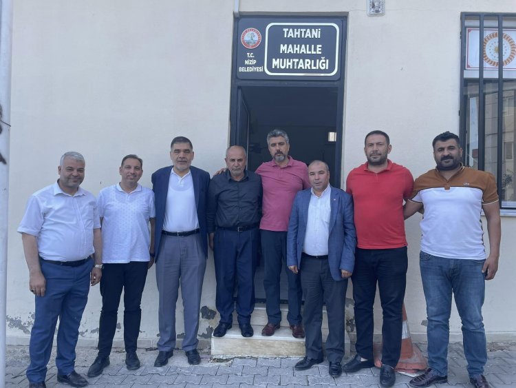 Doktoroğlu, muhtarları ziyaret etti