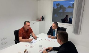 Başkan Doğan'ın Antalya temasları sürüyor