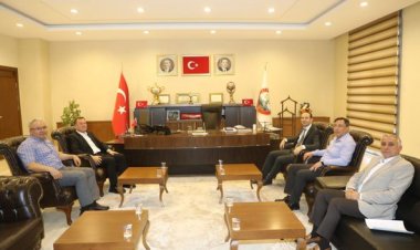 Kaymakam Uğurlu'dan Başkan Doğan'a ziyaret