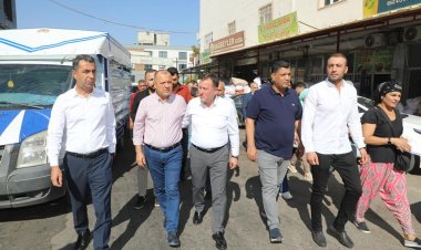 Doğan ve Milletvekilleri'nden Fıstık Hali'ne ziyaret