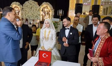 Ceylan ve Aygırcı ailelerinin mutlu günü