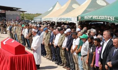 Uzman çavuş Hasan Aslan Karkamış'ta defnedildi