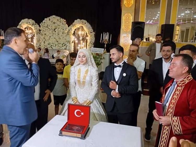 Ceylan ve Aygırcı ailelerinin mutlu günü