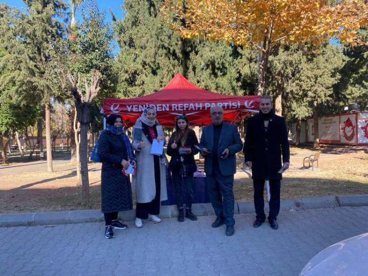 Yeniden Refah Partisi Nizip’te Üyelik Çalışmalarını Hız Kesmeden Sürdürüyor