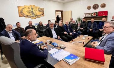 MHP ve AK Parti Nizip İlçe Başkanları Bir Araya Geldi