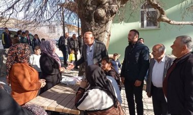 CHP Milletvekili Meriç ve İlçe Başkanı Alagöz Çanakçı Köyü’nde Köylülerle Buluştu