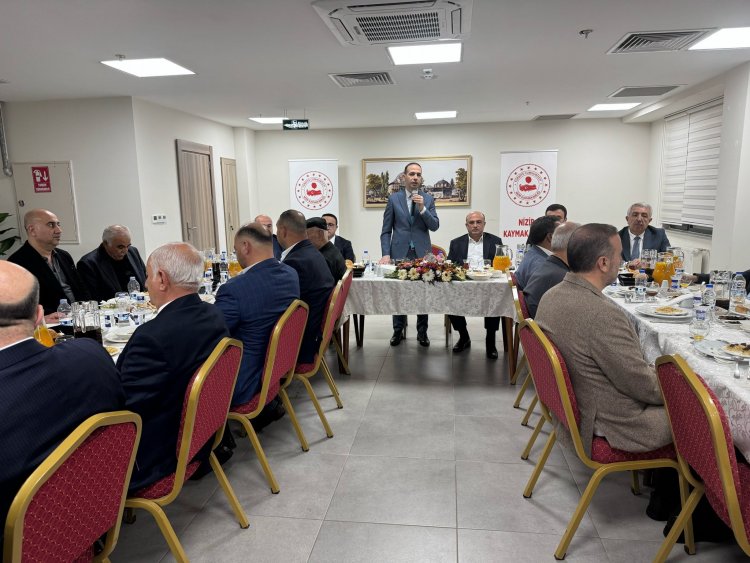 Nizip Kaymakamlığı, Hayırseverleri İftar Yemeğinde Buluşturdu