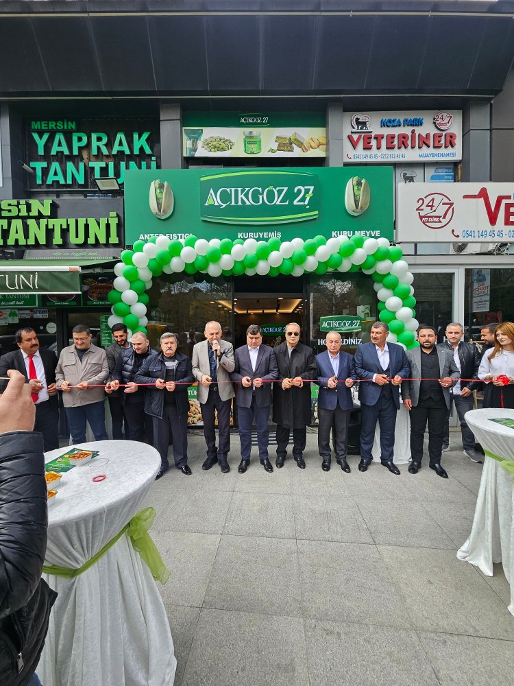 Açıkgöz27 Fıstıkçılık İstanbul'da Yeni Şubesini Hizmete Açtı: Kalitenin ve Lezzetin Adresi Artık Bahçeşehir'de