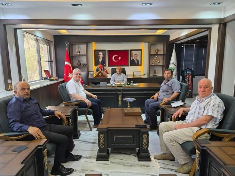 MHP Nizip İlçe Başkanı Davut Karabacak’tan Araban Belediye Başkanı Mehmet Özdemir’e Ziyaret