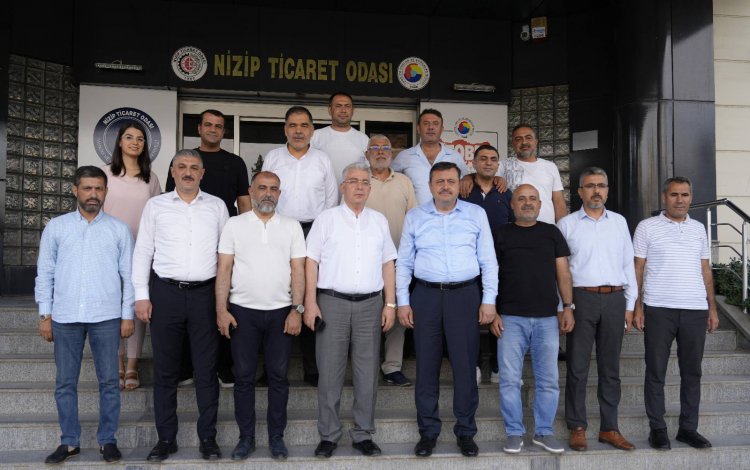 AK Parti Gaziantep İl Başkanı Fatih Muhaddis Fedaioğlu’ndan NTO’ya Ziyaret