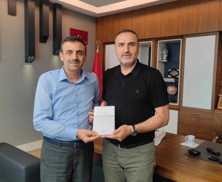 Nizip Müftüsü Özçelik’ten Hayırsever Hasan Basri Büyük’e Teşekkür Ziyareti