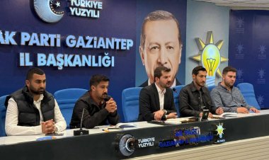 AK Parti Gaziantep Gençlik Kolları Haftalık Yönetim Kurulu Toplantısı Gerçekleştirildi