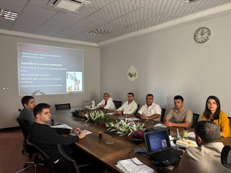 NTO’DA İŞ SAĞLIĞI VE GÜVENLİĞİ BİLGİLENDİRME EĞİTİMİ GERÇEKLEŞTİRİLDİ