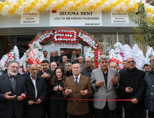 Zeugma Dent Ağız ve Diş Sağlığı Merkezi Nizip’te Hizmete Açıldı