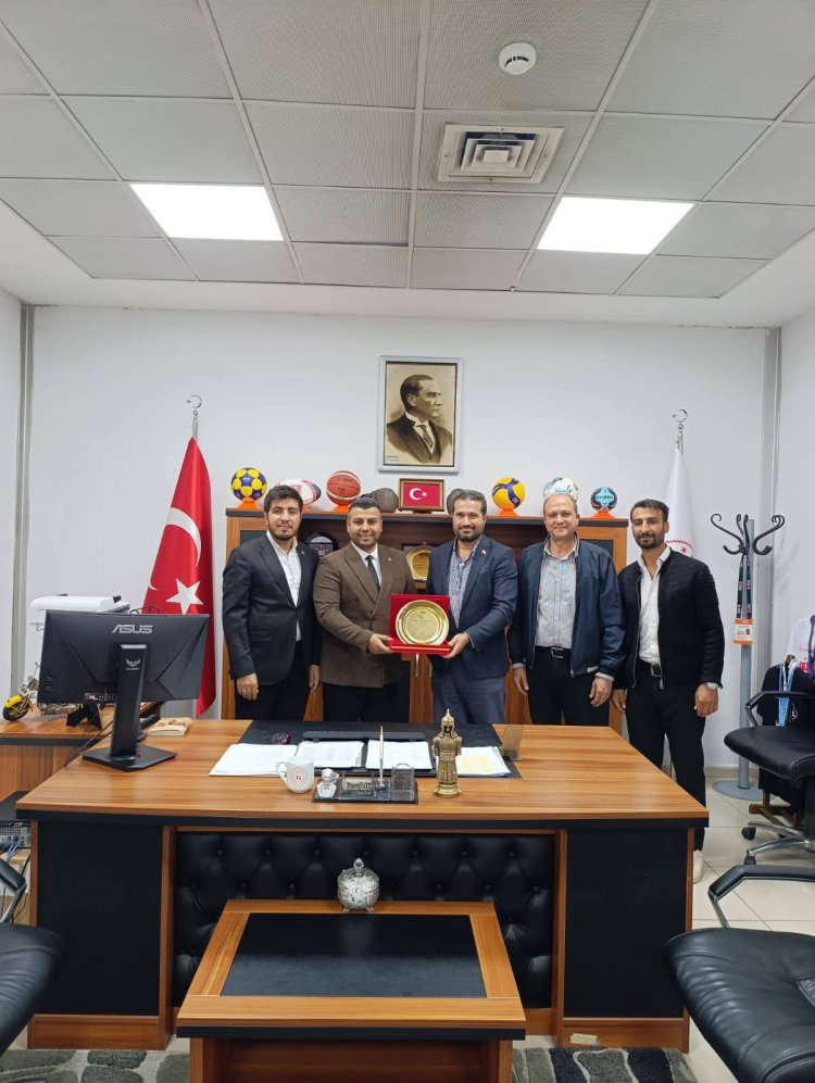 Nizip Gücü Spor Kulübü’nden Şahinbey İlçe Spor Müdürü Yusuf Aykal’a Tebrik Ziyareti