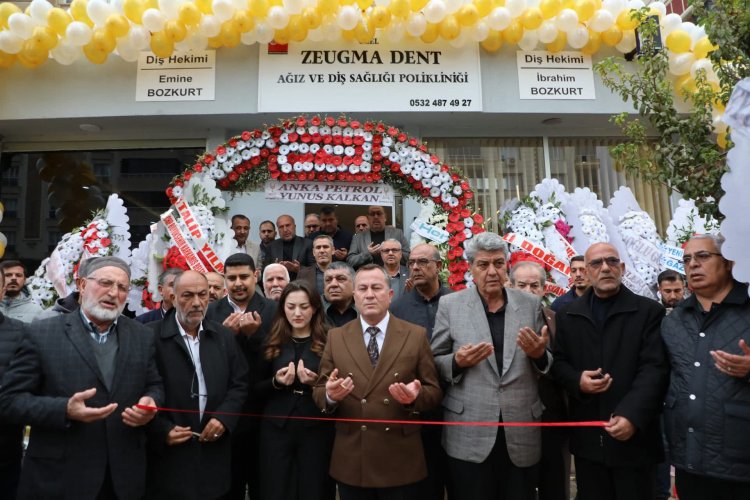Zeugma Dent Ağız ve Diş Sağlığı Merkezi Nizip’te Hizmete Açıldı