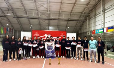 SANKO OKULLARI’NIN TENİS BAŞARISI