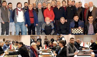 Gazetecilere özel ödüllü tavla yarışması