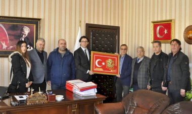 Gazetecilerden Başsavcı Azgıt’a Ziyaret