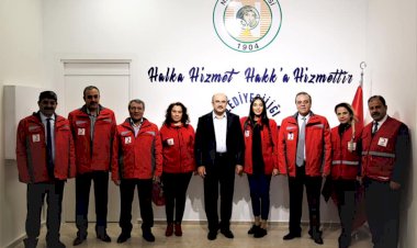 Türk Kızılayı’ndan Belediye Başkanı’na ziyaret