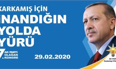 Ak Parti Gaziantep’te Kongreler Başlıyor