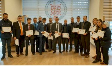 Nizip SYDV Personeline Başarı Belgesi Verildi