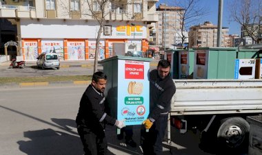 Nizip Belediyesi, bayat ekmek kutusu projesini hayata geçirdi