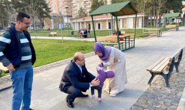 Belediye Başkanı Sarı, Millet Bahçesinde vatandaşlarla bir araya geldi