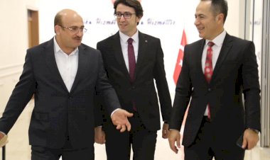 Başsavcılardan Belediye Başkanı Sarı’ya ziyaret