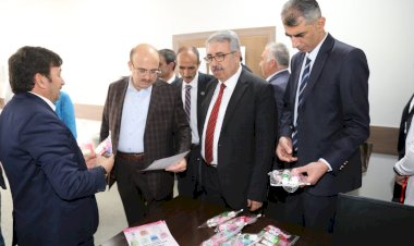 Akıl-Zeka oyunları sınıfının ve kimya teknoloji alanı üretim atölyesinin açılışı yapıldı