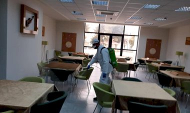 Nizip Öğretmen Evine Corona Virüs Önlemi