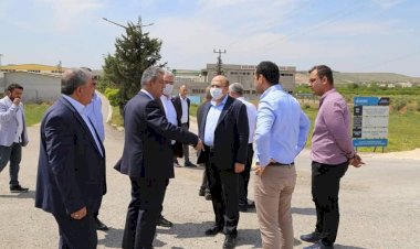 Karayolları ekibinden Belediye Başkanı Sarı’ya ziyaret