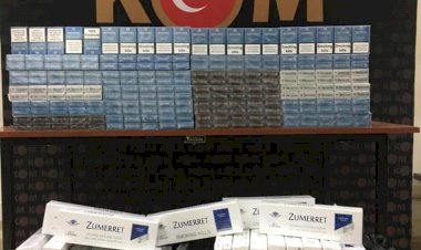 Nizip'te Kaçak Sigara Operasyonu