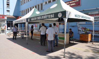 Nizip Devlet Hastanesi'nden Koronaviris Tedbiri