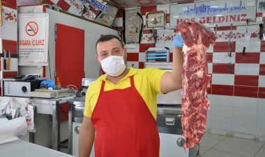 Örnek et market yenilendi