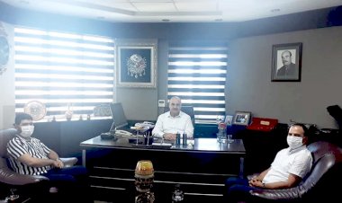Nizip Ayyıldız Koleji Yöneticilerinden İbrahim Sarı’ya Ziyaret