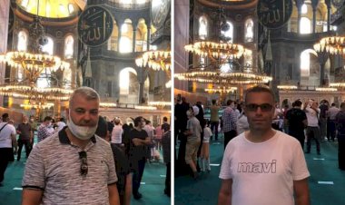 NRT Ekibi Ayasofya-i Kebir Cami-i Şerifi’ni Ziyaret Etti