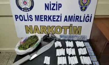 Nizip’te Uyuşturucu Operasyonu