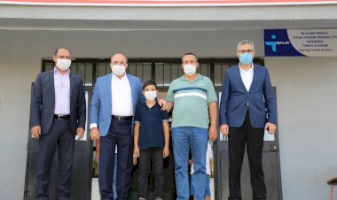 Başkan Sarı'dan Demir'e ziyaret