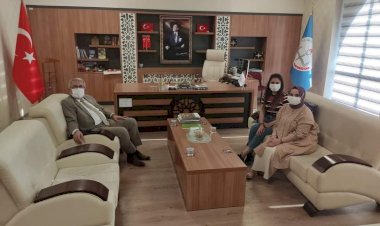 Öğretmenlerden Milli Eğitim Müdürü Gündeş'e Ziyaret 