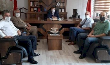 Kaymakam Şahin'den Ziyaret